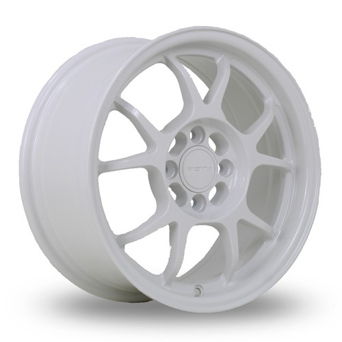 7x15 rota white - 4x, alloy