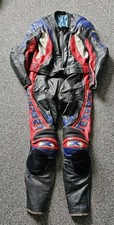 Texport 2 Piece Leather Motorcycle Suit EU 56 Racing UK 46 Vintage 