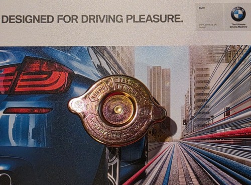 New genuine bmw radiator cap - radiator, 3