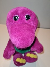 BARNEY THE DINOSAUR  PURPLE 12" PLUSH SOFT TOY