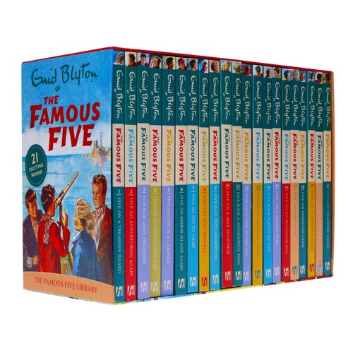 Famous five books box set - books,