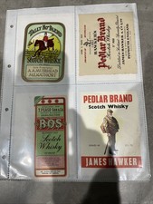 8 Vintage Scotch Whisky Bottle