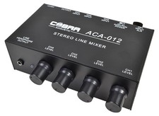 Mic & Line Audio Mixer 5 Channel Line + 1 Channel Mic