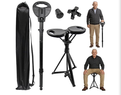 Walking cane with seat - walking,