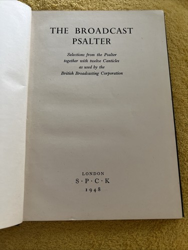 Vintage first edition 1948 bbc - vintage,