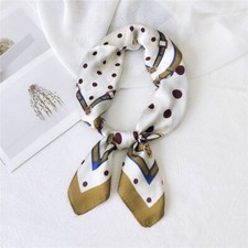 Women Ladies Faux Silk Scarf