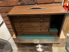 Engineers vintage tool chest/ cabinet. Tool maker Hobbies and Jewellery storage