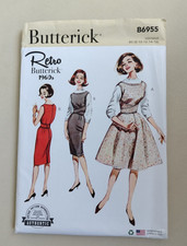 Butterick 6955 1960's retro