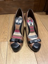 Retro Style Wedge Heels, Size 4, NEXT