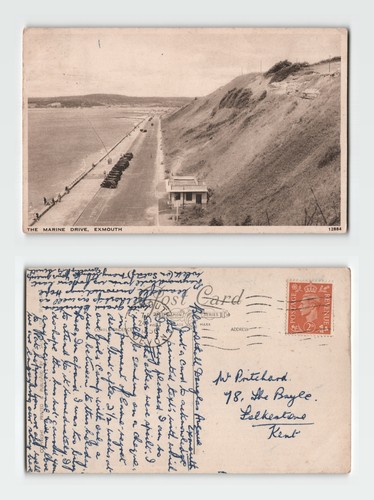 Postcard the marine drive - -,