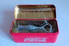 Unused - Coca-Cola Contour Bottle Opener In A Tin Retro Vintage Style 2012