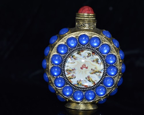 Handmade cuprum bottle - 3.3”handmade,