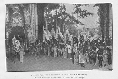 Theatre scene from - from, redskins