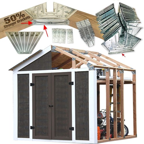 Ezbuilder truss design shed - 50,