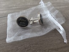 1 X Pair Of Black Silver
