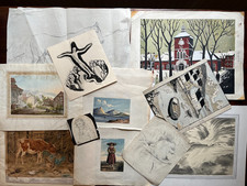 Original art drawings sketches paintings watercolours pictures......FREE UK POST