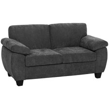 HOMCOM 2 Seater Sofa, Chenille