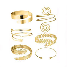 6 Pcs Arm Cuff Bracelets for