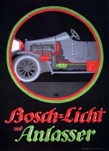 Vintage bosch car - vintage,