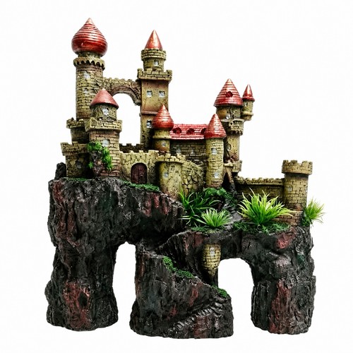 Aquarium castle large - aquarium,