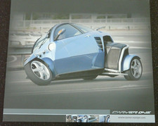 CARVER ONE TILTING MOTOR BIKE TRIKE BROCHURE 2005 ENGLISH. EXCELLENT COND. RARE