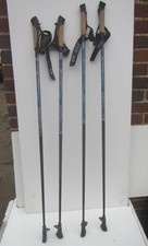 2 Pairs of BodyTec Expert Nordic Walking Poles 20/80 Carbon - 110cm + 115cm