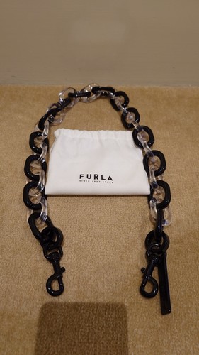 Furla candy chunky black clear - candy,