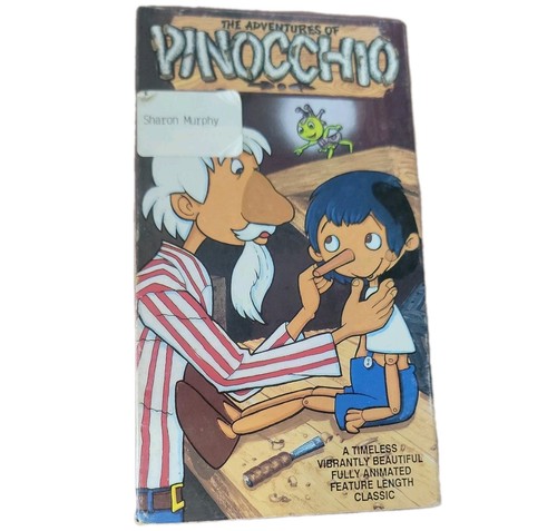 Adventures pinocchio vhs - of,