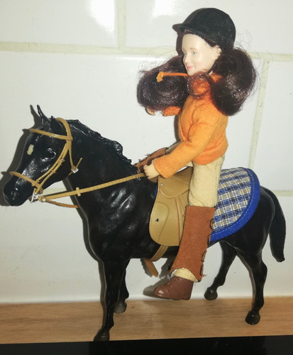Breyer horse and rider