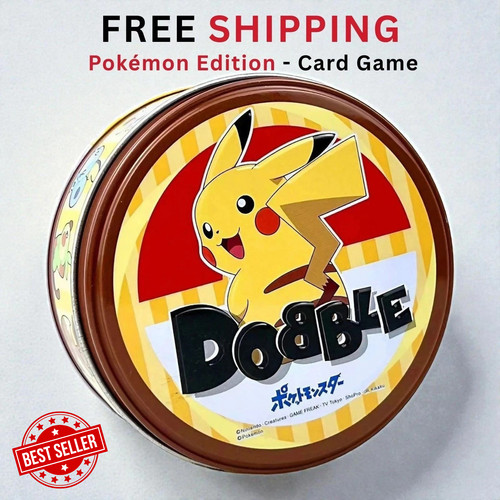 Dobble card game pokémon - dobble,