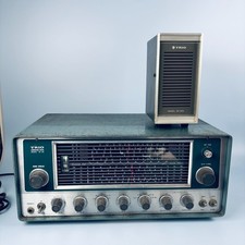 RARE VINTAGE TRIO COMMUNICATIONS RECEIVER JR-60 + SP-5DS SINGLE SPEAKER
