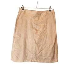 New Look Beige Faux Suede 14