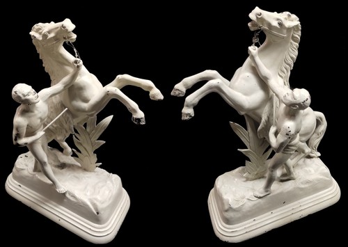 Pair rare 19th century - of, cast