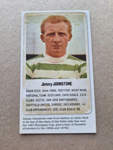 Jimmy johnstone celtic of - johnstone,