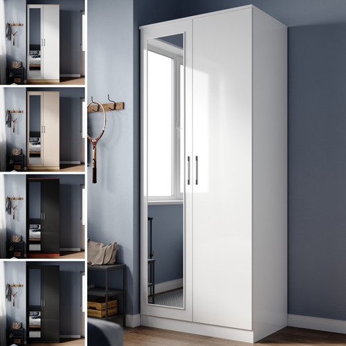 High gloss door wardrobe - gloss,