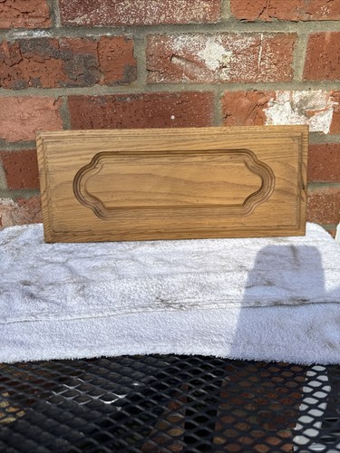 Solid oak kitchen drawer - oak, front