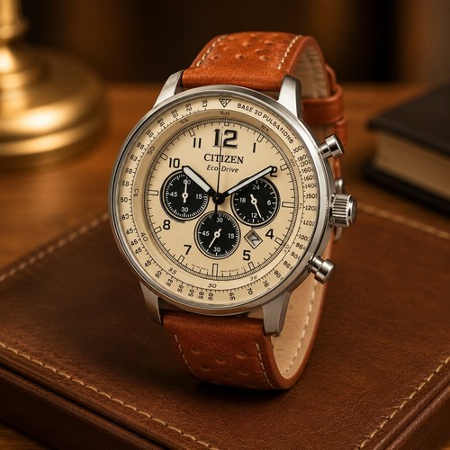 Citizen eco drive chronograph - eco-drive,
