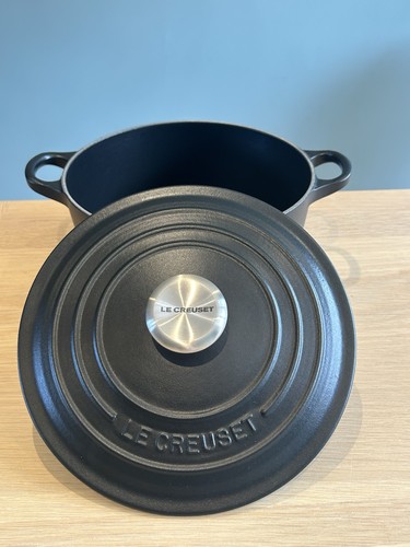Creuset black satin cast - creuset,
