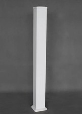 4 x 4 x 44" White Premium