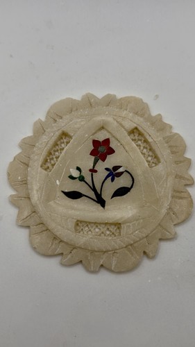 Hand carved white soapstone - hand-carved,