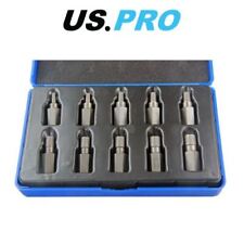 US PRO 10pc Screw extractors