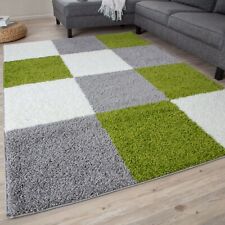 SHAGGY RUGS AND RUNNERS SOFT PILE NON-SHEDDING GEOMETRIC DESIGN