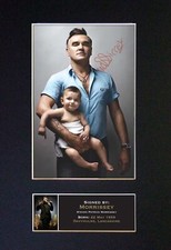 #164 MORRISSEY Reproduction Signature/Autograph Mounted Signed Photograph A4