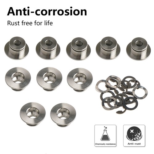 Titanium brake disc bobbins - brake,
