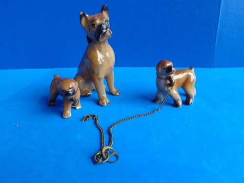 Vintage china boxer - vintage, dog