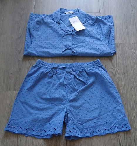 Bnwt girls blue embroidery - bnwt, m&s