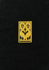 Shiny Gold Metal Celtic Birds