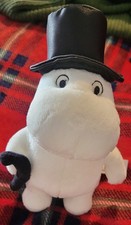 Aurora 13204 Moomin Soft Toy, White,Black