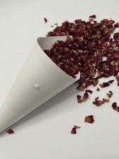 25x Wedding Confetti Cones