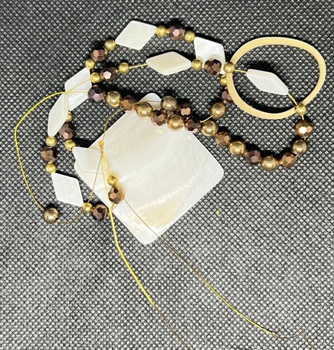 Unfinished shell pendant - unfinished,